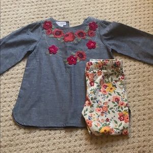 Like new Mud Pie fall outfit